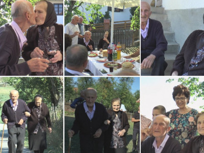 Komšije se ne sećaju njihove svadbe, a oni se vole kao prvog dana: Milojka i Momir iz Lunovog sela proslavili 70 godina braka na spektakularan način!