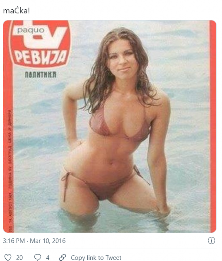 Nijedna svetska lepotica joj ne bi bila ni do kolena: Mira Furlan na naslovnici u kupaćem kostimu, lomila je muška srca