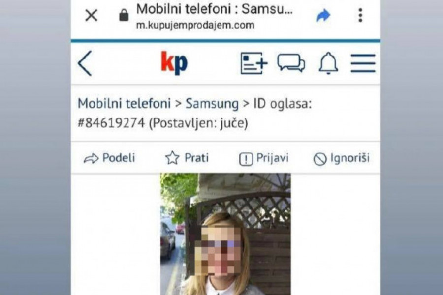 UMESTO TELEFONA "OKAČIO" TRUDNU ŽENU NA OGLAS: Ovaj Beograđanin stavio je čak i njenu cenu! (FOTO)