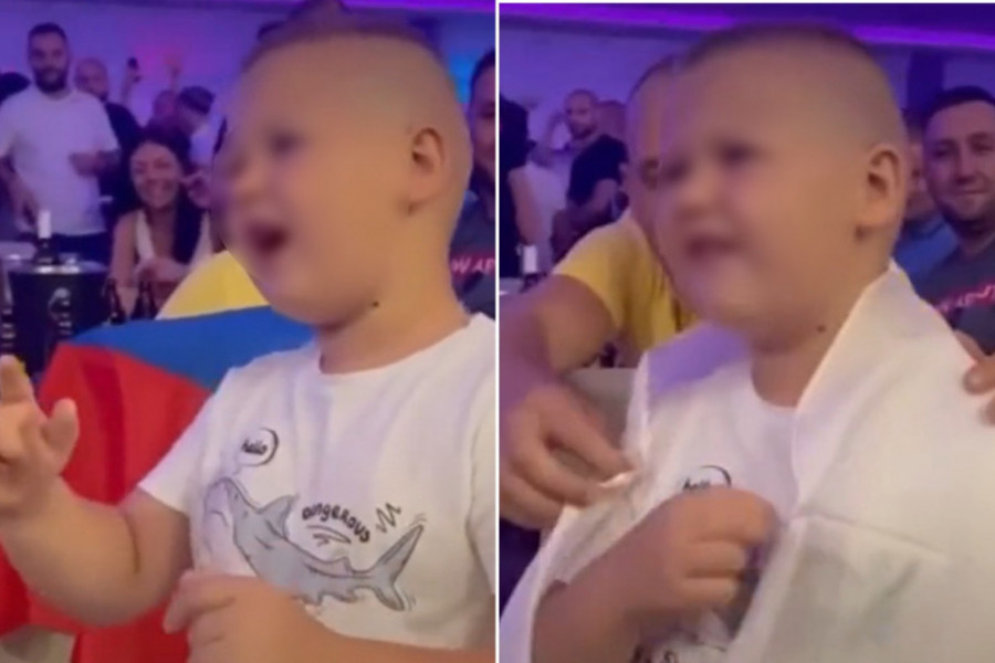 Dečak koji je oduševio SRBIJU i zapalio INTERNET: Svi su gledali samo u NJEGA dok je pevao ove STIHOVE (VIDEO)