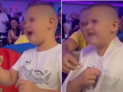 Dečak koji je oduševio SRBIJU i zapalio INTERNET: Svi su gledali samo u NJEGA dok je pevao ove STIHOVE (VIDEO)