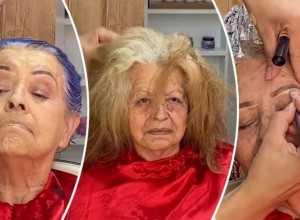Šminka čini ČUDA: Neverovatna transformacija 77-godišnje neveste (VIDEO)
