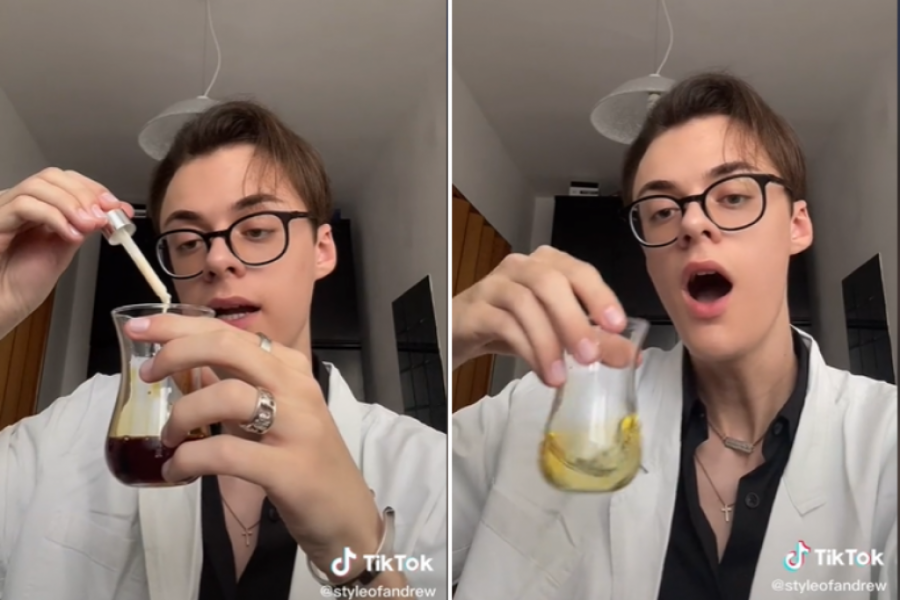 Student medicine Andreja pokazao super trik: Evo kako sami da proverite da li vaš serum za lice sadrži VITAMIN C