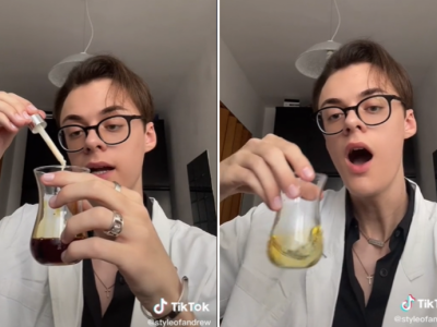 Student medicine Andreja pokazao super trik: Evo kako sami da proverite da li vaš serum za lice sadrži VITAMIN C