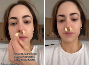 Neobičan metod: Katarina je stavila beli luk u nos, evo šta se dogodilo posle 10 minuta