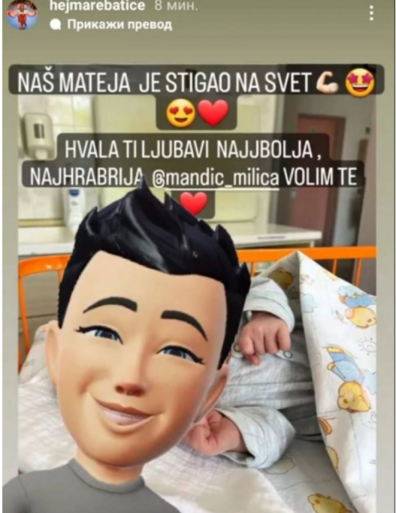 Porodila se Milica Mandić: Na svet je donela DEČAKA i dala mu OVO moćno ime!